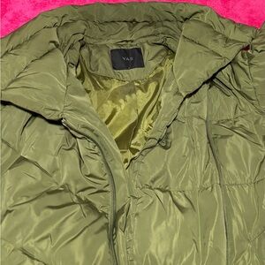 YAS Women's Olive Teddy Jacket